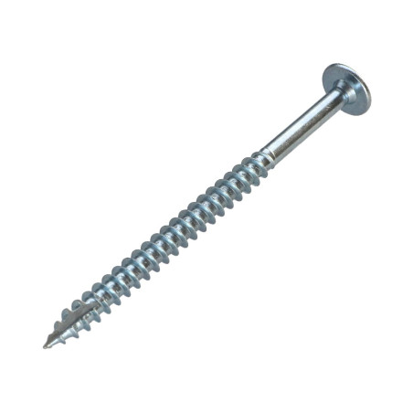 1 x Vis Penture 7X120 Filetée sur 90 TORX T30 zingué cr3 96 hbs sans rouille rouge Pointe antifendage type 17