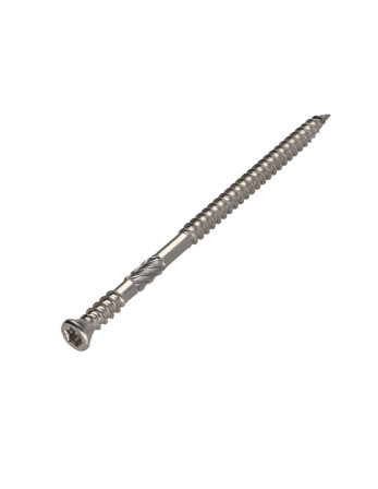 VBA Vis bois agglo Tête fraisée Pozi N°3 6X50 Filetage partiel Acier zingué GLEITMO 627