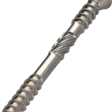 1 x VBA Vis bois agglo Tête fraisée Pozi N°3 6X50 Filetage partiel Acier zingué GLEITMO 627