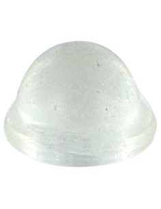 Butée de porte conique adhésive transparente 10X3.1
