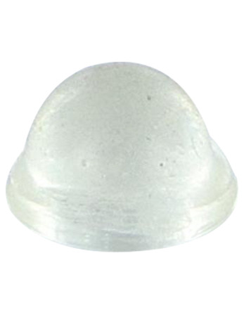 Butée de porte conique adhésive transparente 10X3.1