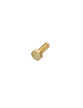 Vis métaux Laiton Tête hexagonale TH M8X40