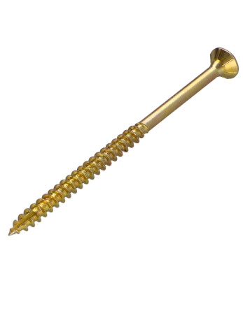 Vis bois TEKOR Tête fraisée Cranté 4X70 Filetée sur 42 TORX T20 ZBCR3+ Pointe antifendage type 17