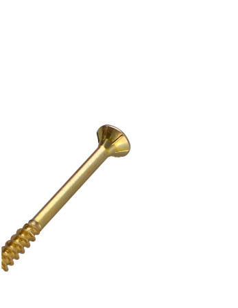 Vis bois TEKOR Tête fraisée Cranté 4X70 Filetée sur 42 TORX T20 ZBCR3+ Pointe antifendage type 17