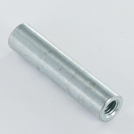 1 x Manchon Cylindrique M10X30 Diamètre Extèrieur 12 Acier zingué