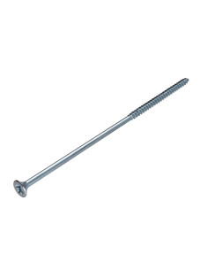 VBA Vis bois agglo Tête fraisée Pozi N°3 6X200 Filetage...