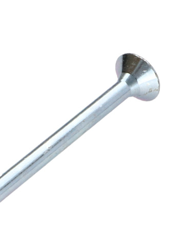 VBA Vis bois agglo Tête fraisée Pozi N°3 6X200 Filetage partiel Acier zingué