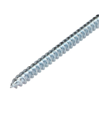 VBA Vis bois agglo Tête fraisée Pozi N°3 6X200 Filetage partiel Acier zingué