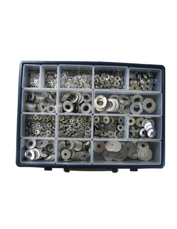 Assortiment de 1530 Rondelle Plate M L LL/ Grower Inox A2