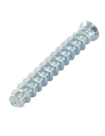Vis Euro Tête fraisée Pozi 6.3X10 Diamètre de tête: 6. Acier zingué Filet tôle