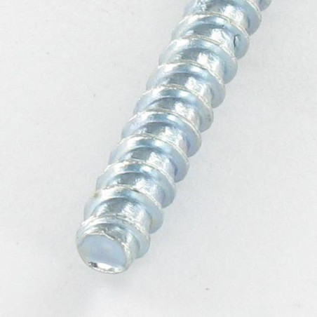 1 x Vis Euro Tête fraisée Pozi 6.3X10 Diamètre de tête: 6. Acier zingué Filet tôle