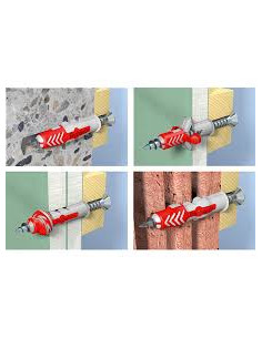 Cheville Nylon DUOPOWER Fischer 14X70 Sans Vis 2