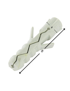 Cheville Nylon 5X25 Sans Collerette 2