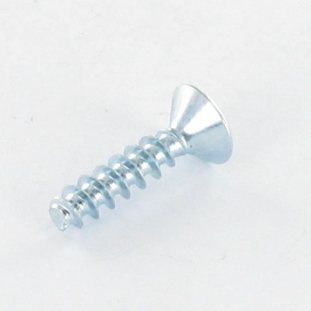 1 x Vis pvc Tête fraisée Pozi N°2 5X25 Acier zingué