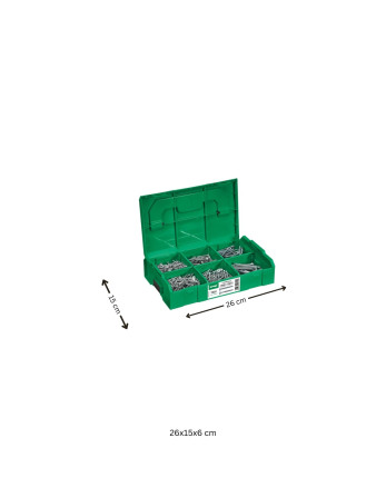 Assortiment de 703 Spax Tête fraisée T-STAR+ WIROX