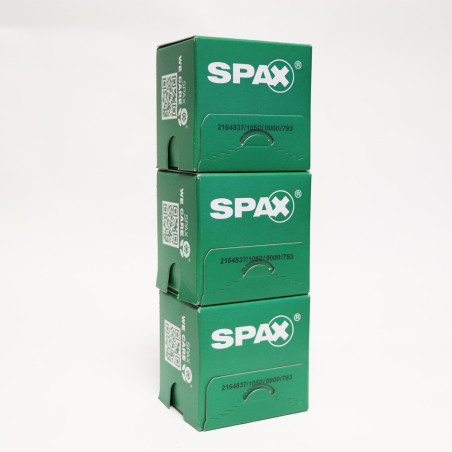 1 x Spax Vis bois Tête fraisée TORX T20 4.5X50 Filetage total WIROX