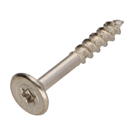 1 x Spax Vis bois Tête plate 4X30 Filetée sur 16 TORX T20 4CUT WIROX