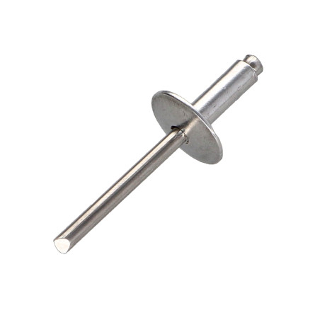 1 x Rivet aveugle tout alu 4.8X20 Epaisseur de serrage 13 à 15 Tête extra large TEL TA