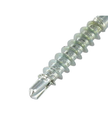 Vis Médium Tête fraisée Cranté TORX T20 4X60 Filetée sur 40 Acier zingué