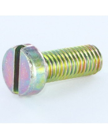 Vis métaux Tête cylindrique TC Fendue M4X55 Bichromaté