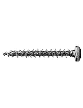 VBA3 Tête ronde TR Pozi 3X13 Acier brut Rouille microvis