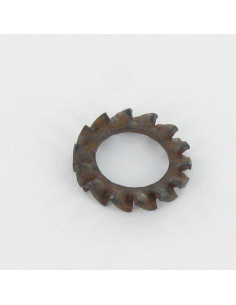 Rondelle éventail à dentures extérieures AZ M20 Acier brut
