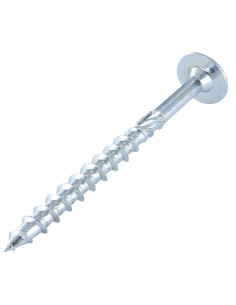 VBA Vis bois agglo Tête disque TORX T40 8X220 Acier zingué 2