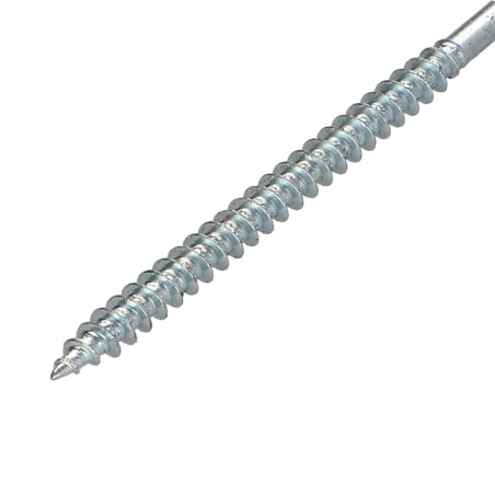 1 x Vis bois TEKOR Tête fraisée Cranté 4X80 Filetée sur 48 TORX T20 Acier zingué Pointe antifendage type 17
