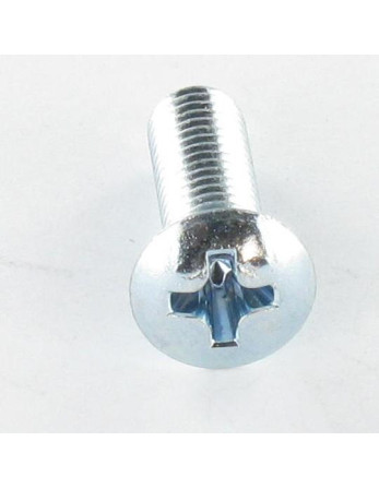Vis métaux Tête fraisée bombée TFB Pozi M5X40 Acier zingué