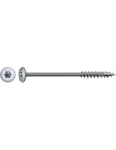 Spax Vis bois Tête disque TORX T30 6X200 Filetée sur 65...