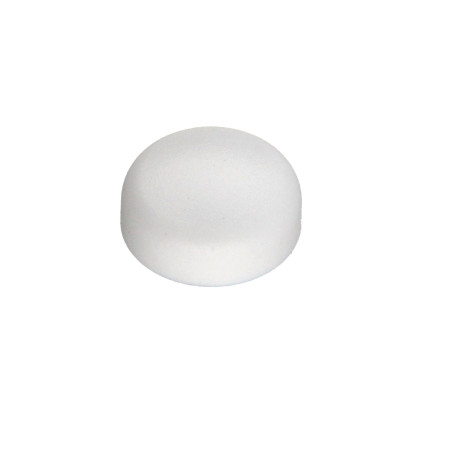 1 x Cache vis Tête cylindrique bombée TCB Vis Diamètre ST4.8 Polyéthylène RAL9010 blanc pur