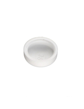 Cache vis Tête cylindrique bombée TCB Vis Diamètre ST4.8 Polyéthylène RAL9010 blanc pur