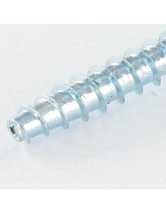 Vis pvc TRILOBE Tête fraisée Pozi 5X30 FILET45 Acier... 2