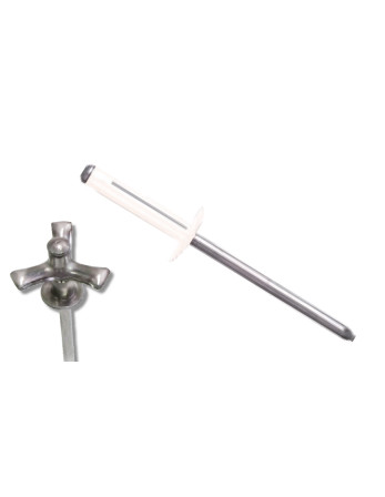 Assortiment de 500 Rivet GOSTAR GOLIGHT Aluminium Tige acier DEGOMETAL