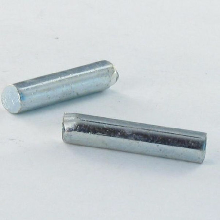 1 x Axe Lisse 6X60 2 CHANFREINS Acier zingué