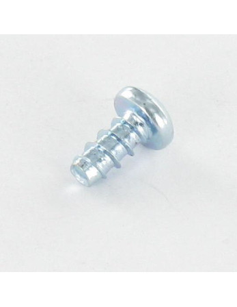 Vis pvc TRILOBE Tête cylindrique bombée TCB Pozi 3X20 FILET45 Acier zingué microvis