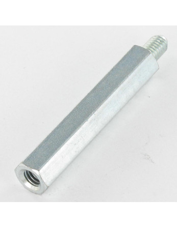 Entretoise Hexagonal Mâle femelle M5/8 8X15 Filetée sur 8 Acier zingué