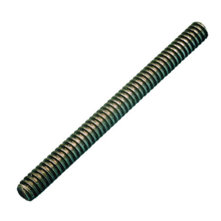 1 x Tige filetée TR36X6 1 mètre Trapézoidale Gauche Acier brut