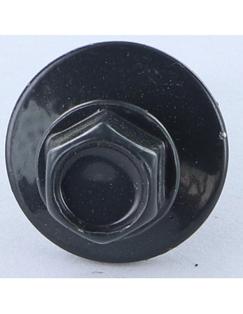 Vis autoperceuse Tête hexagonale TH 5.5X25 Rondelle d'étanchéite EPDM Acier zingué RAL7016 gris anthracite