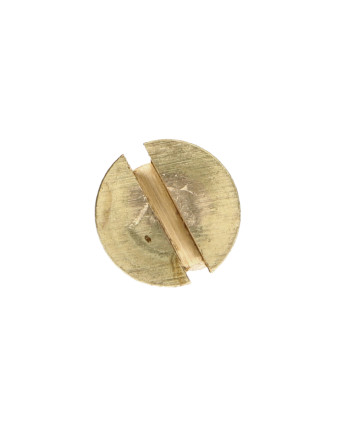 Vis bois Laiton Tête fraisée Fendue 3.5X25 Diamètre de tête: 7.5 à 8