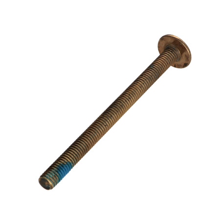 1 x Vis Poelier M6X80 Clé de 4 HC4 Acier laitonne Frein filet