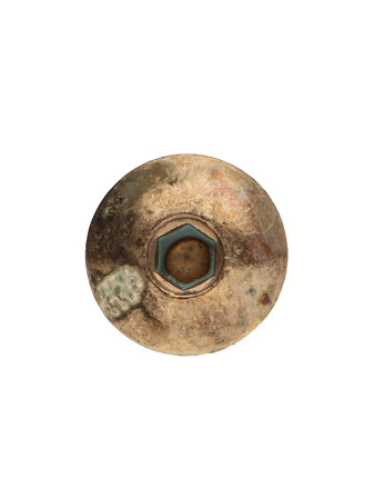 Vis Poelier M6X80 Clé de 4 HC4 Acier laitonne Frein filet