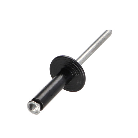 1 x Rivet aveugle éclate GOSTAR Aluminium Tige acier 4.8X20 Noir