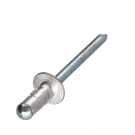 1 x Rivet aveugle multiserrage GOMULTI Aluminium Tige acier TRS 4X12 RAL8015