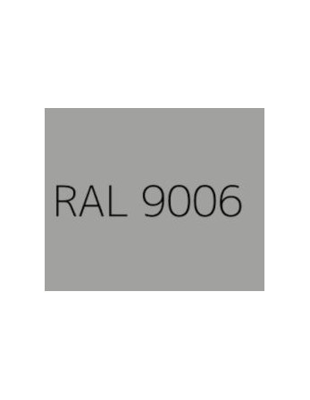 Capuchon Tête hexagonale TH Polyéthylène RAL9006 aluminium blanc pour vis autoperceuse ou tole de diam 6.3
