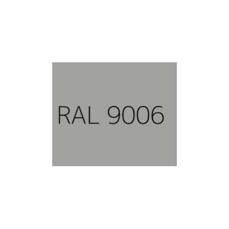 1 x Capuchon Tête hexagonale TH Polyéthylène RAL9006 aluminium blanc pour vis autoperceuse ou tole de diam 6.3