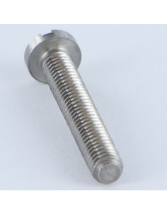 Vis métaux tête cylindrique bombée large Fendue M3X22...