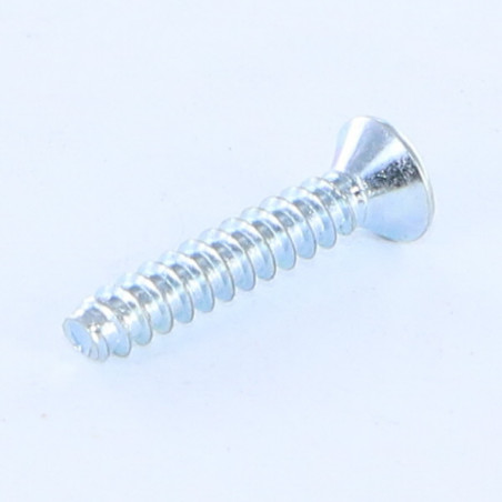 1 x Vis tôle Tête fraisée Phillips n° 2 Sans pointe 3.9X32 Acier zingué