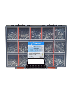 Assortiment de 1700 VBA Vis bois agglo Tête fraisée TORX...