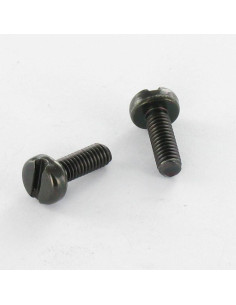 Vis métaux Tête cylindrique large TCL Fendue M4X12 Acier...